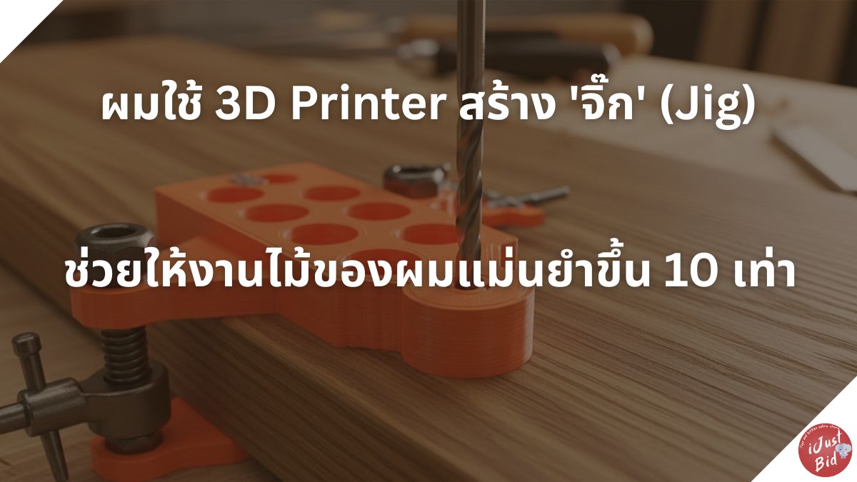 Read more about the article ผมใช้ 3D Printer สร้าง ‘จิ๊ก’ (Jig) ช่วยให้งานไม้ของผมแม่นยำขึ้น 10 เท่า